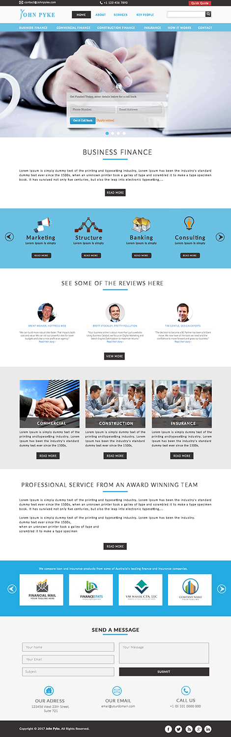 Web Design by bdesigner9 for this project | Design #13328155