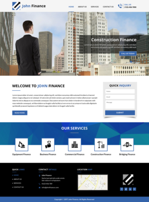 John Pyke-Nott Finance  | Web Design by Creative Design