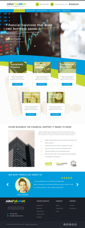 Web Design by Drexen for this project | Design: #13300090