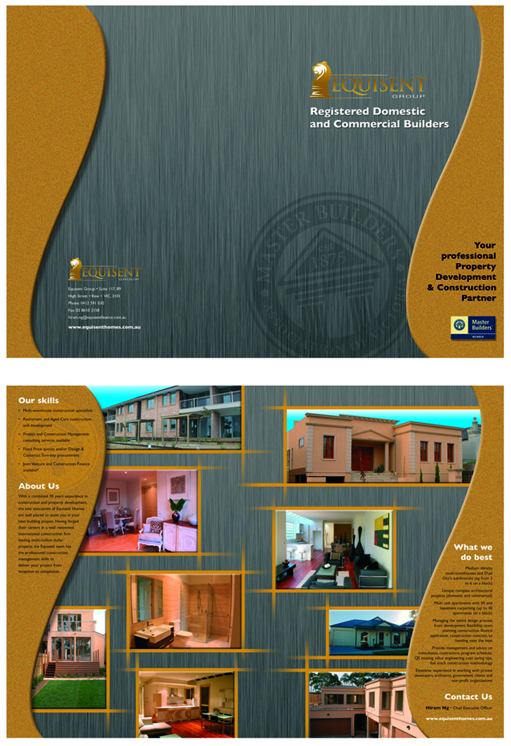 Brochure Design by Dyal Design for this project | Design #341805