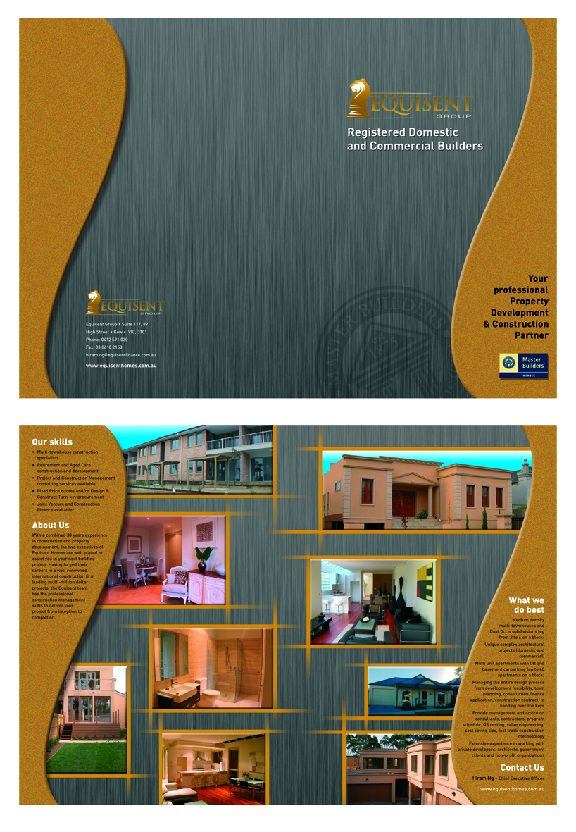 Diseño de Brochure por Dyal Design para este proyecto | Diseño: #342101