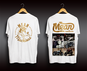 T-Shirt-Design von ALSADESIGN für Mean Machines Custom Motorcycles P/L | Design: #6474429