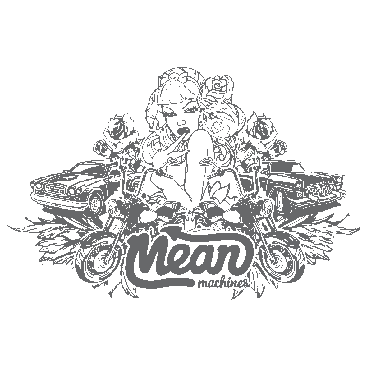 T-shirt Design by inkhouse for Mean Machines Custom Motorcycles P/L | Design #6461673