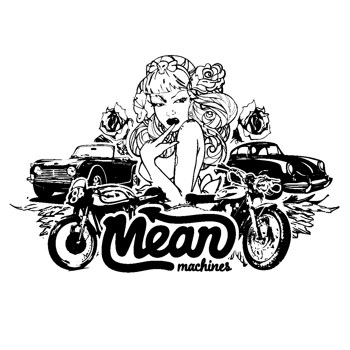 T-shirt Design by inkhouse for Mean Machines Custom Motorcycles P/L | Design #6475353