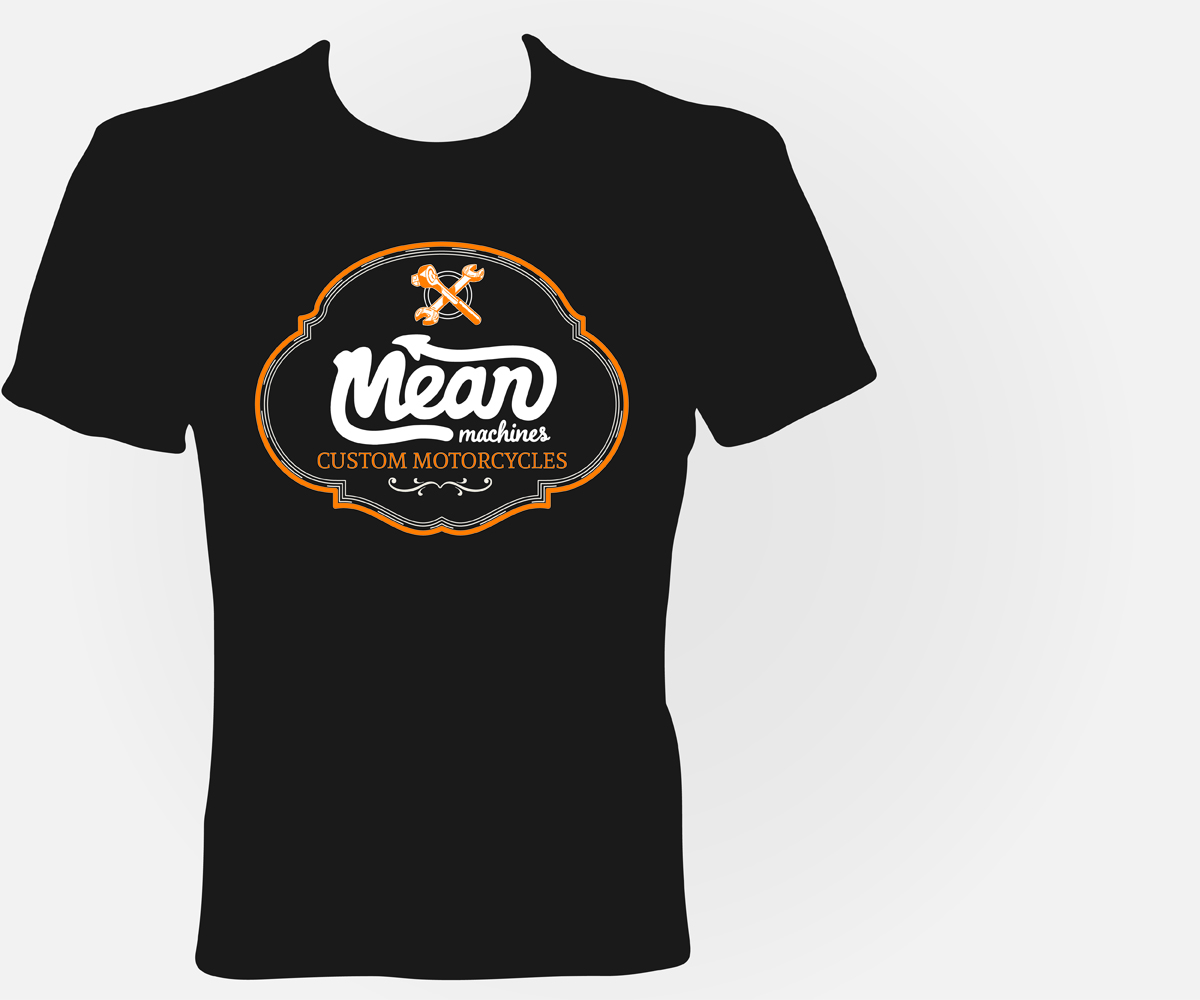 T-Shirt-Design von jayneel_s für Mean Machines Custom Motorcycles P/L | Design #6463999