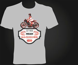T-Shirt-Design von jayneel_s für Mean Machines Custom Motorcycles P/L | Design: #6464001