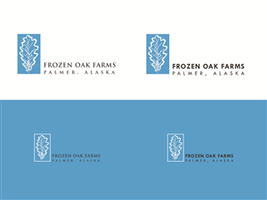 Logo-Design von protikrdesigner für Frozen Oak Farms | Design #6565491