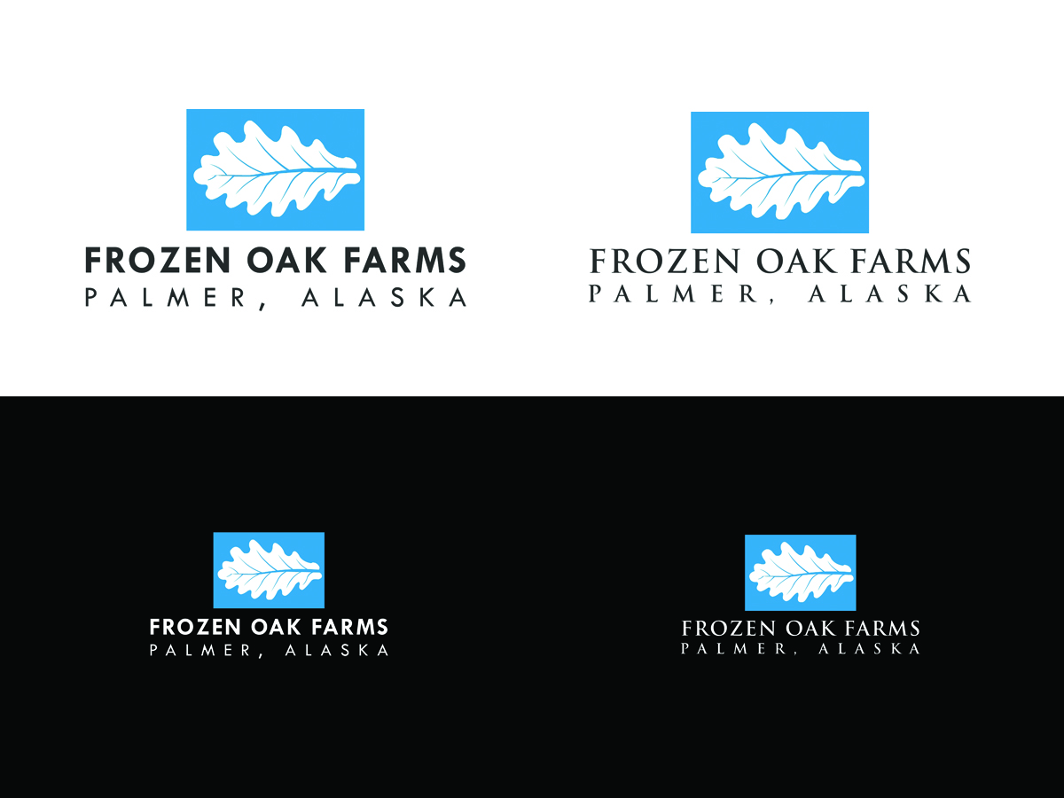 Diseño de Logo por protikrdesigner para Frozen Oak Farms | Diseño #6572168