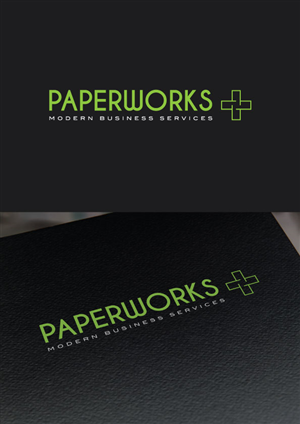 Logo Design by The Marble Peach for Paperworks Plus Newcastle | Design: #6466050