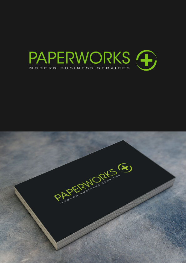 Logo Design by The Marble Peach for Paperworks Plus Newcastle | Design #6481683