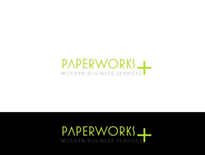Logo Design by wonderland for Paperworks Plus Newcastle | Design: #6463023