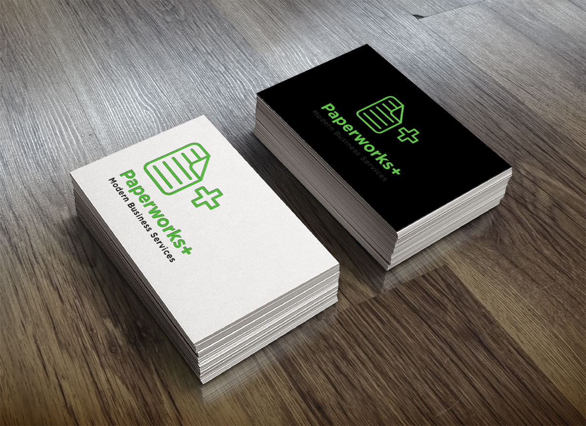 Logo Design by Mason Peterson for Paperworks Plus Newcastle | Design #6465903