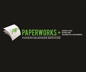 Logo Design by freakmyx for Paperworks Plus Newcastle | Design #6464211