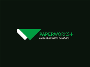 Logo Design by bdk1976 for Paperworks Plus Newcastle | Design #6479761