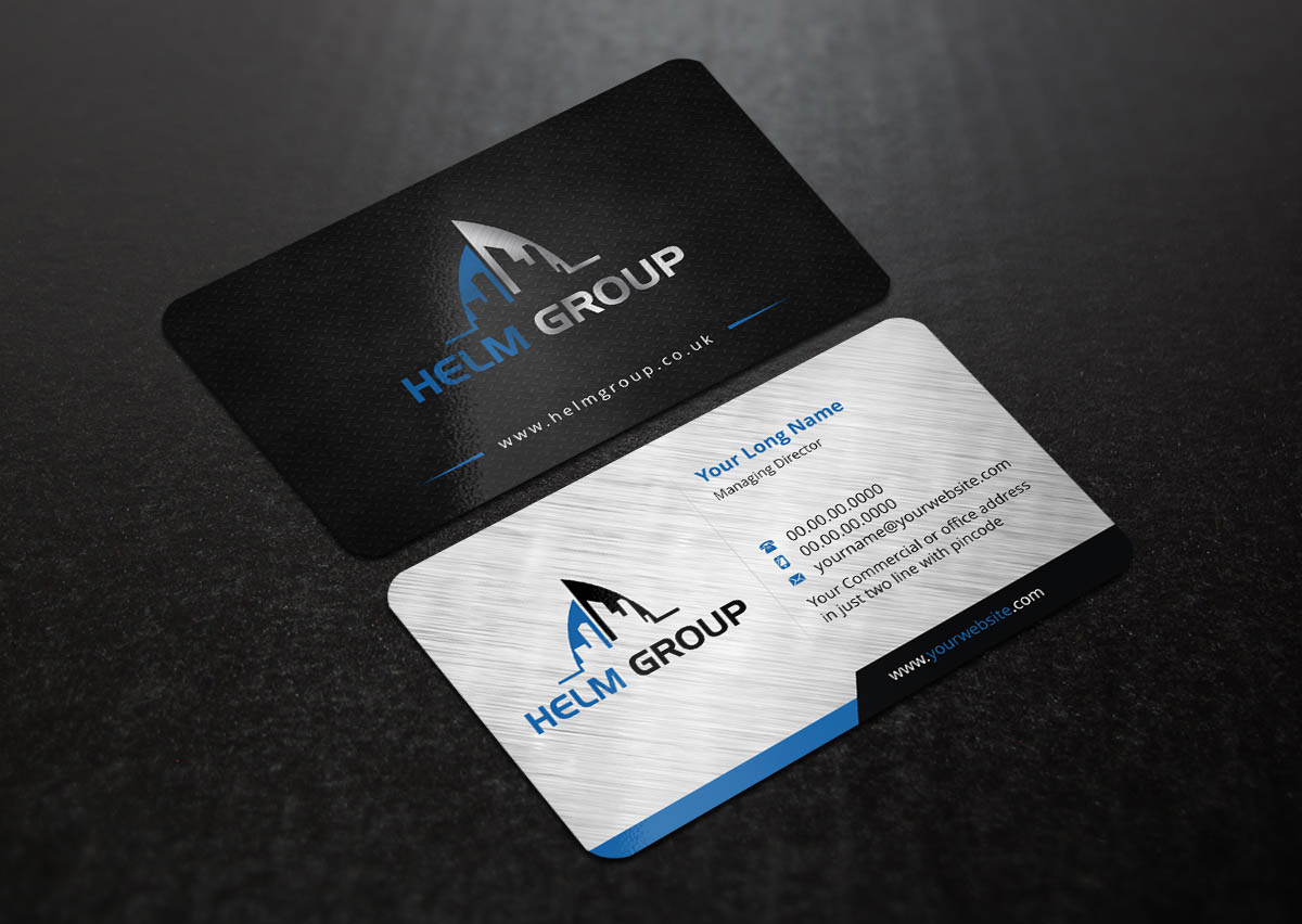 Business Card Design by INDIAN_Ashok for Helm Group Pty Ltd | Design #6465094