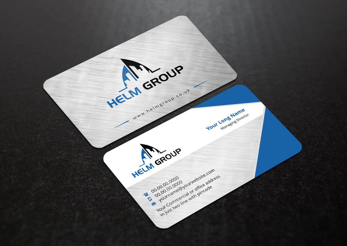 Design de Carte de Visite par INDIAN_Ashok pour Helm Group Pty Ltd | Design #6465101