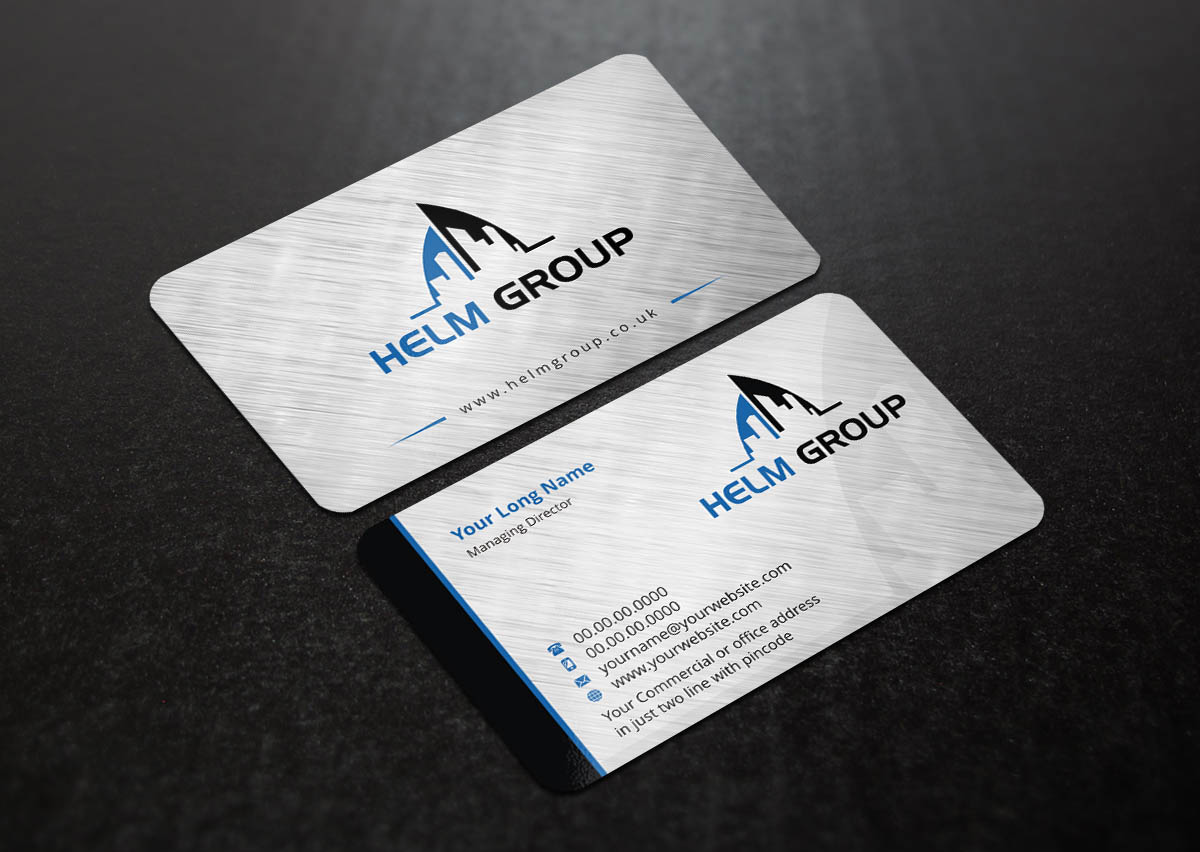 Design de Carte de Visite par INDIAN_Ashok pour Helm Group Pty Ltd | Design #6465102