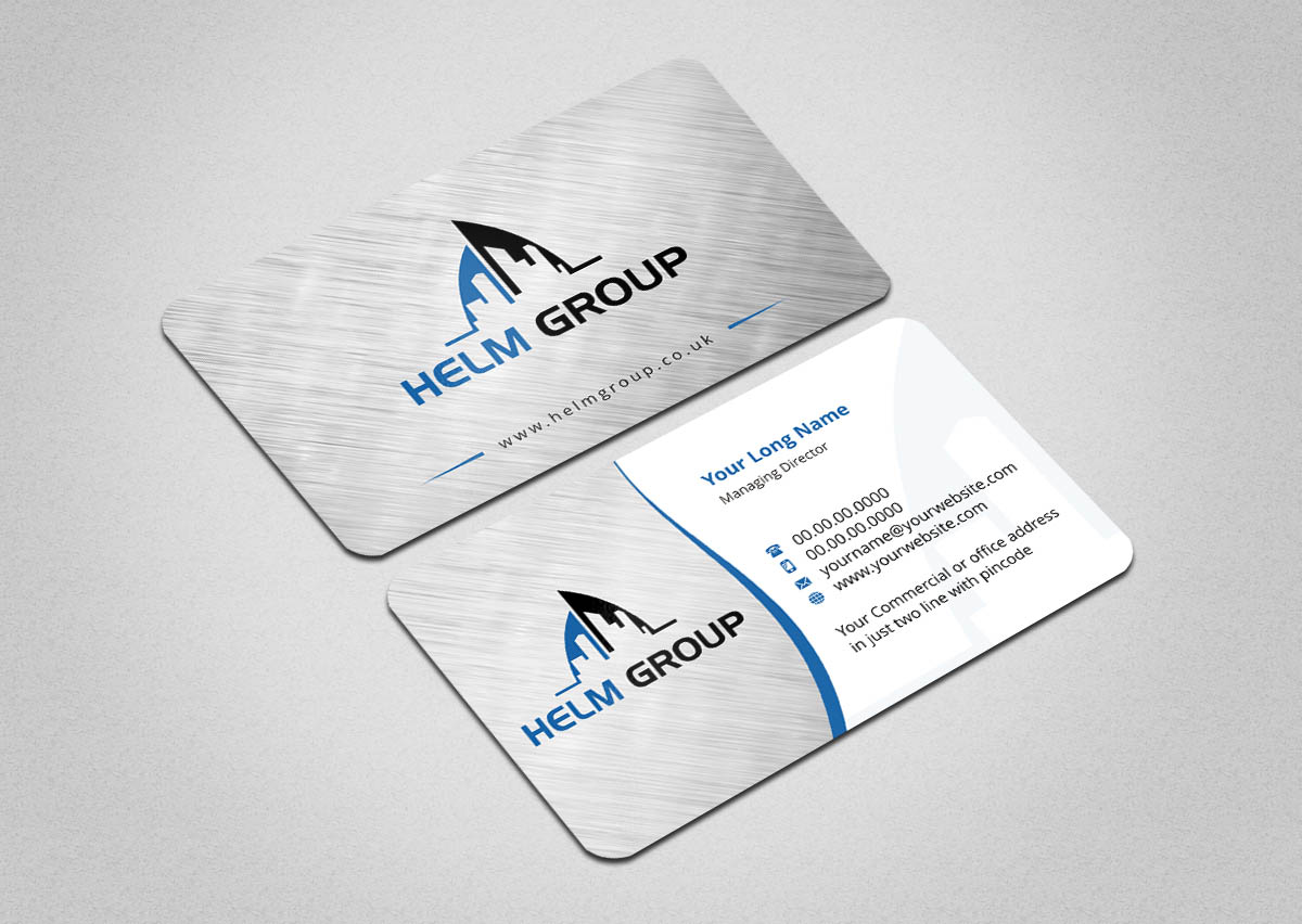 Business Card Design by INDIAN_Ashok for Helm Group Pty Ltd | Design #6465105