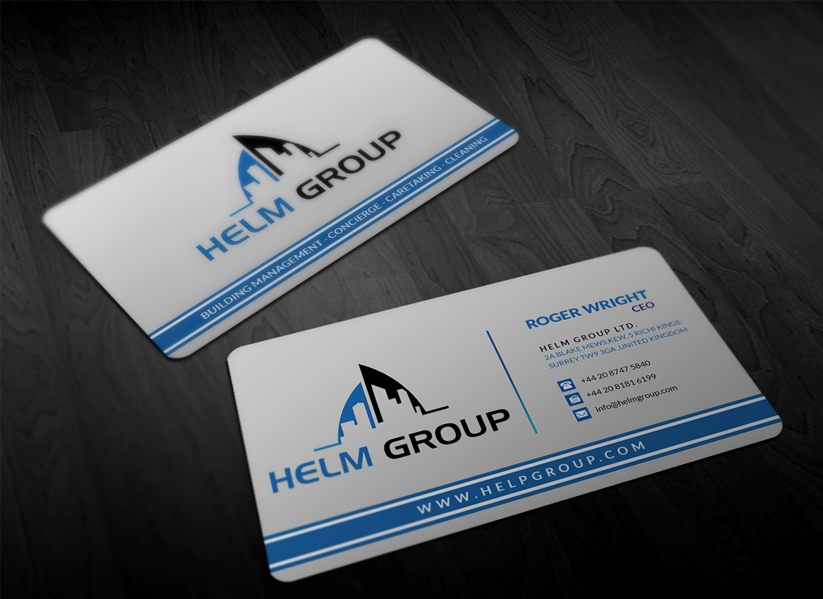 Design de Carte de Visite par Designing Birds pour Helm Group Pty Ltd | Design #6471937