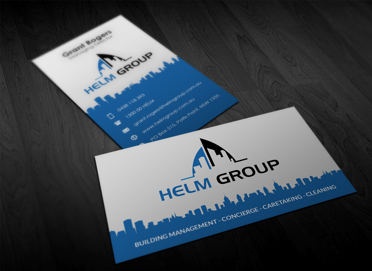 Diseño de Tarjeta de Presentación por Designing Birds para Helm Group Pty Ltd | Diseño #6525656