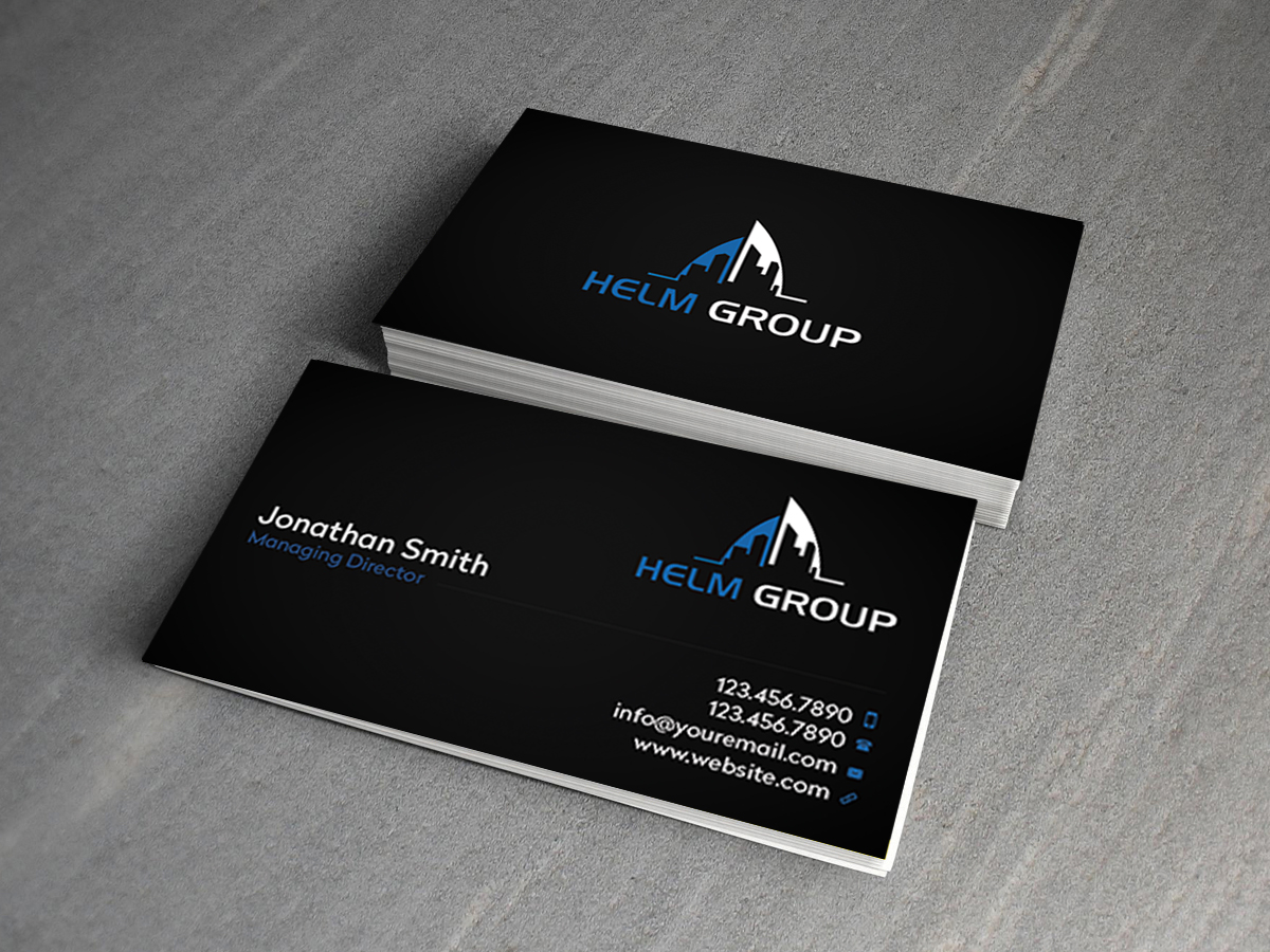 Business Card Design by Creations Box 2015 for Helm Group Pty Ltd | Design #6464745