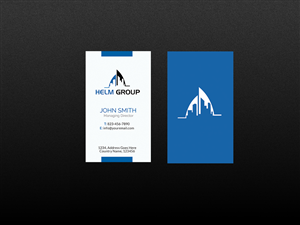 Design de Carte de Visite par Creations Box 2015 pour Helm Group Pty Ltd | Design : #6464754