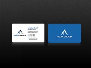 Design de Carte de Visite par Creations Box 2015 pour Helm Group Pty Ltd | Design : #6464755