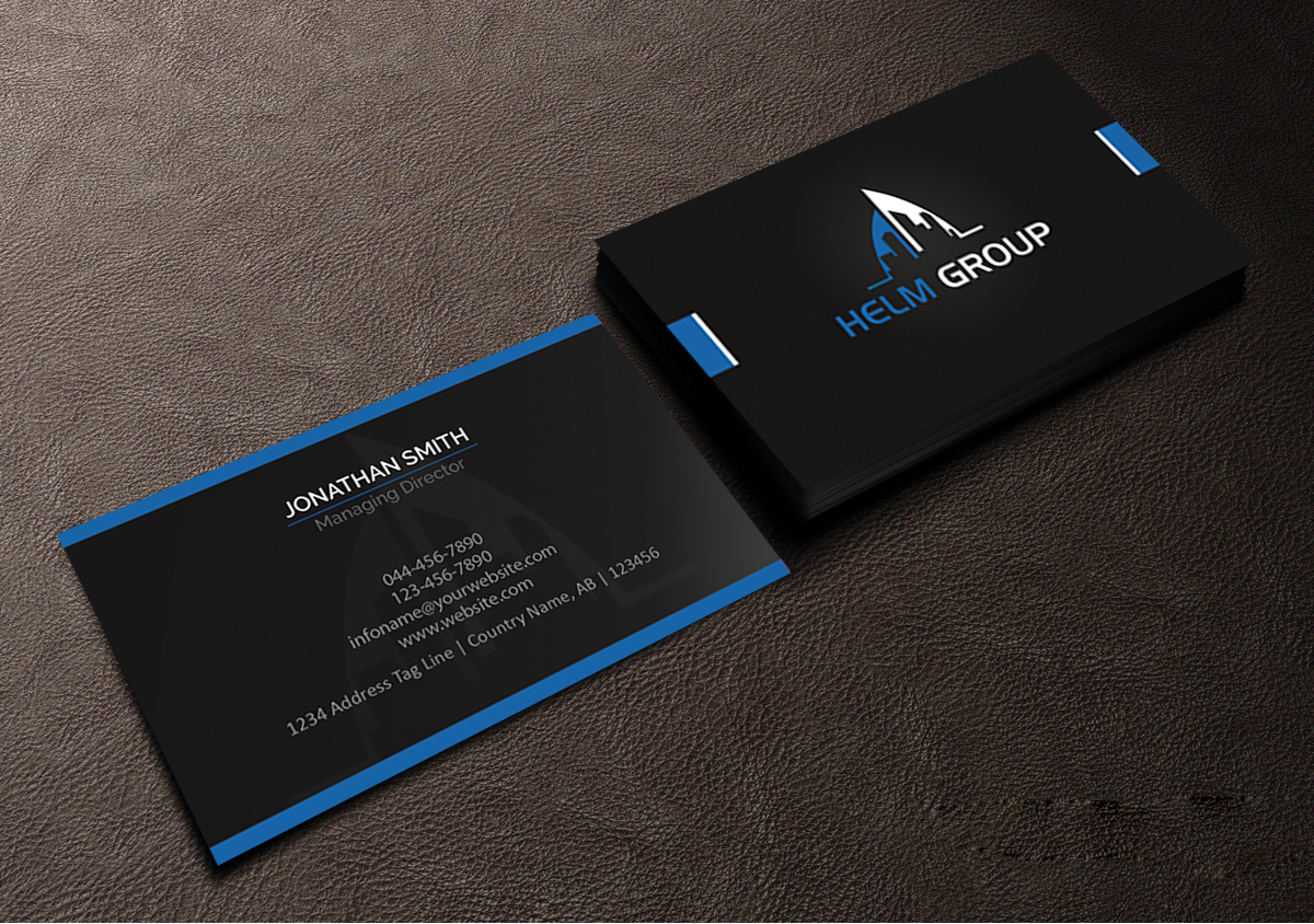 Visitenkarten-Design von Creations Box 2015 für Helm Group Pty Ltd | Design #6464768