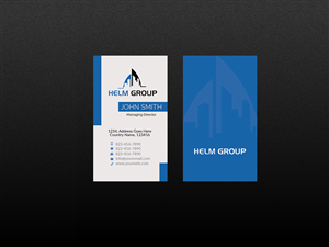 Design de Carte de Visite par Creations Box 2015 pour Helm Group Pty Ltd | Design : #6464770