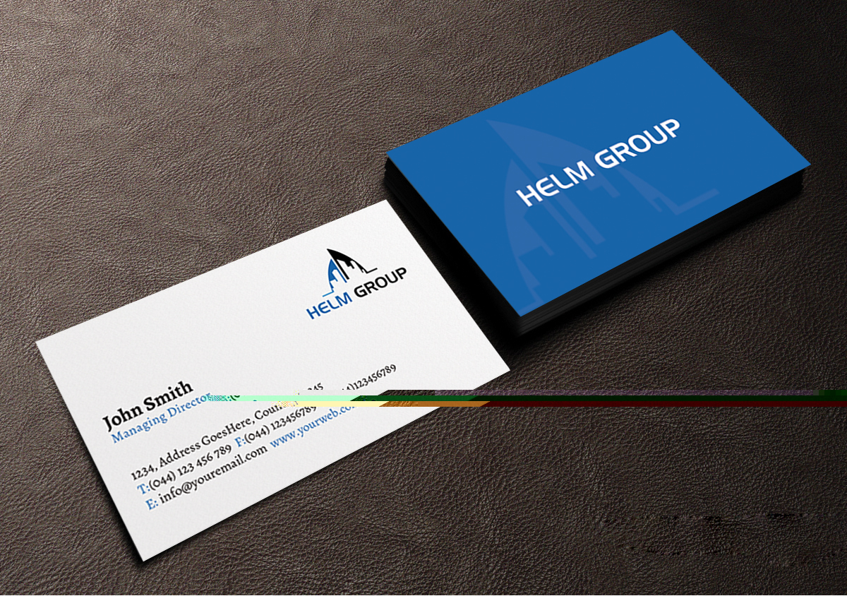 Diseño de Tarjeta de Presentación por Creations Box 2015 para Helm Group Pty Ltd | Diseño #6464793