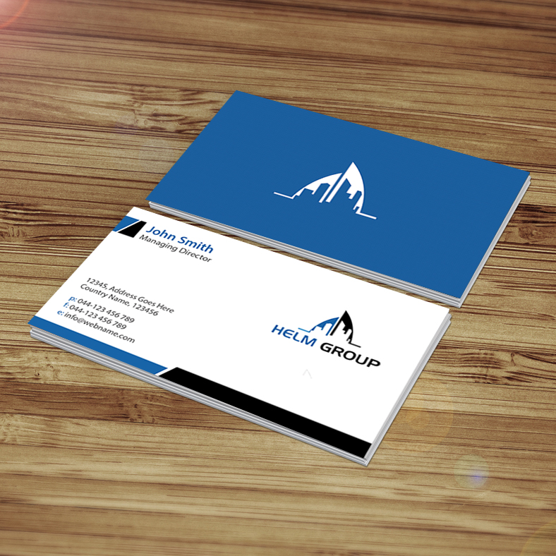 Diseño de Tarjeta de Presentación por Creations Box 2015 para Helm Group Pty Ltd | Diseño #6464798