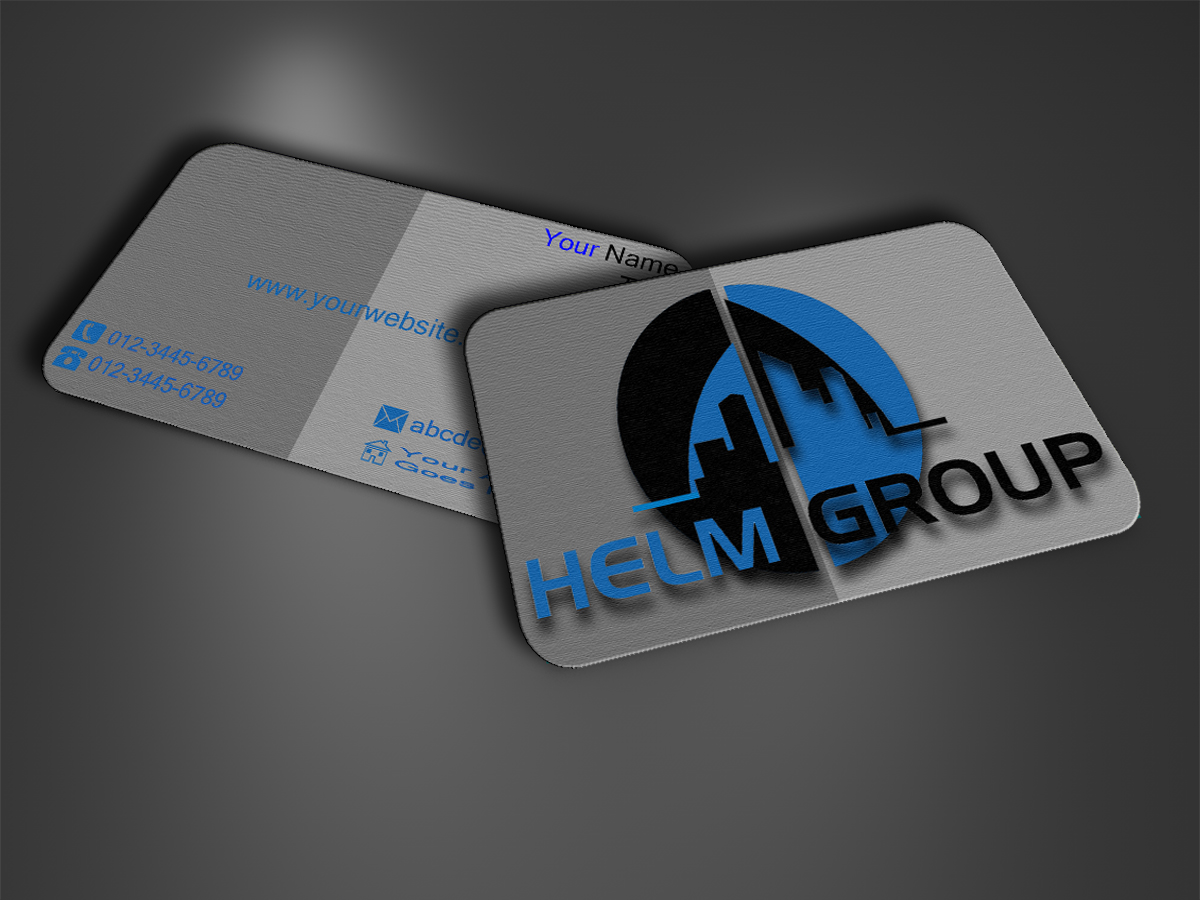 Business Card Design by jvspro for Helm Group Pty Ltd | Design #6497514