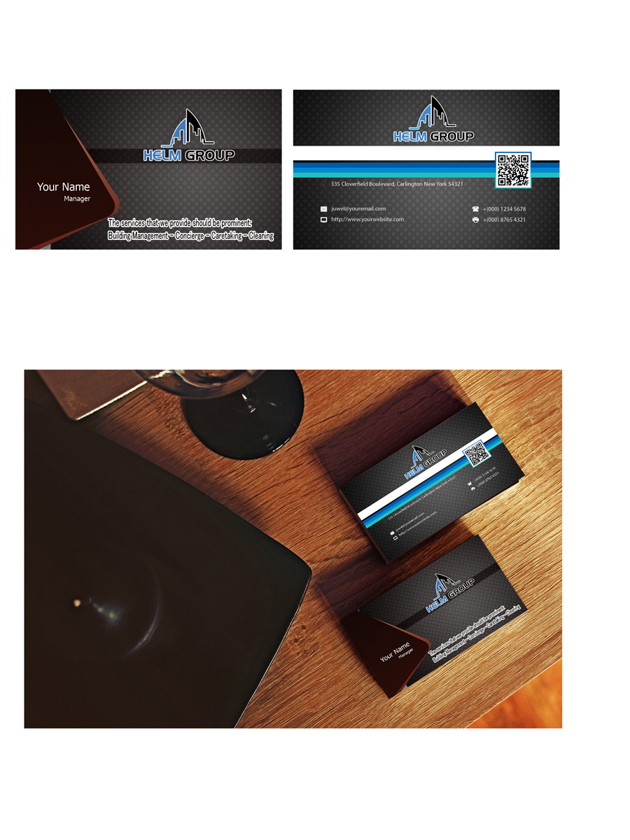 Business Card Design by Juwel Hossain for Helm Group Pty Ltd | Design #6492353