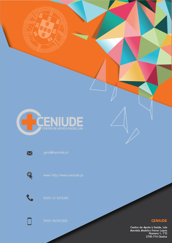 Stationery Design by Eonblue for CENIUDE-CENTRO DE APOIO A SAUDE LDA | Design #6546843