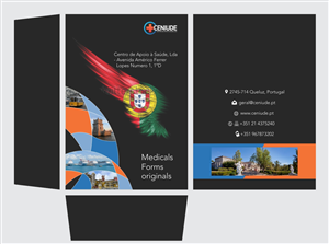 Stationery Design by Ramaling Belkote for CENIUDE-CENTRO DE APOIO A SAUDE LDA | Design: #6550884