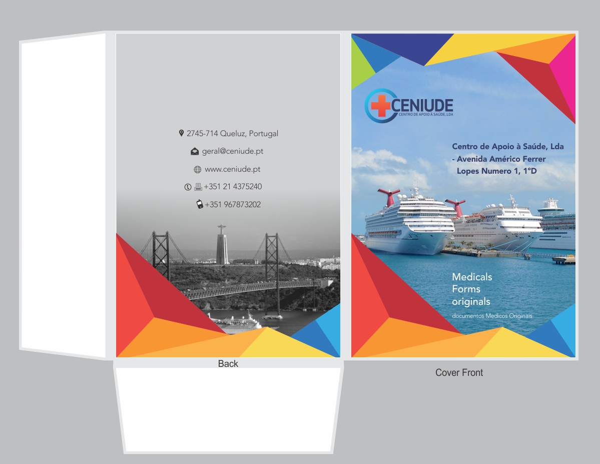 Stationery Design by Ramaling Belkote for CENIUDE-CENTRO DE APOIO A SAUDE LDA | Design #6598144