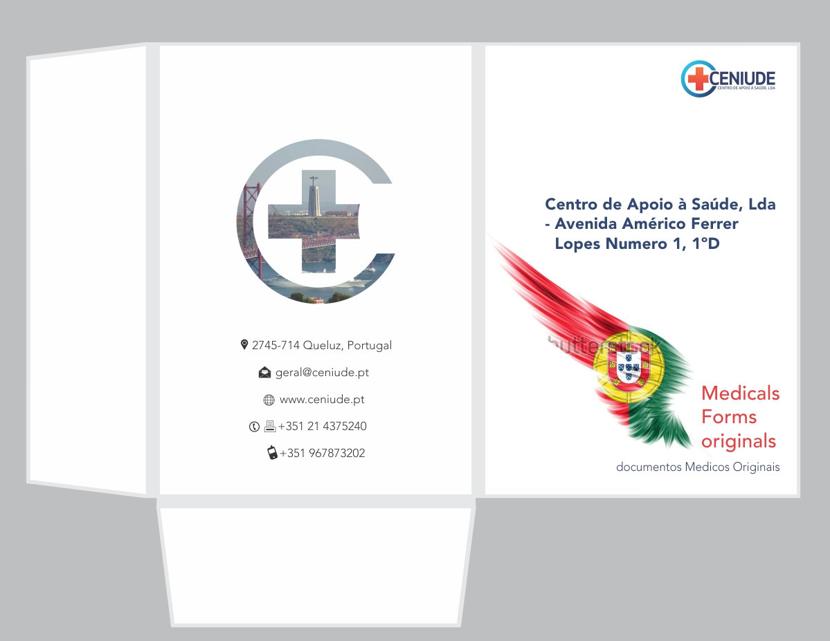 Stationery Design by Ramaling Belkote for CENIUDE-CENTRO DE APOIO A SAUDE LDA | Design #6598176