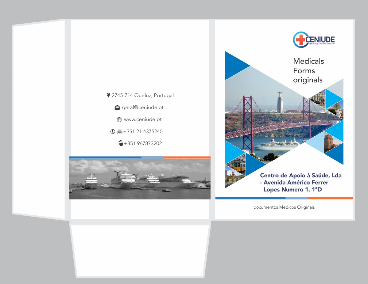 Stationery Design by Ramaling Belkote for CENIUDE-CENTRO DE APOIO A SAUDE LDA | Design #6598238