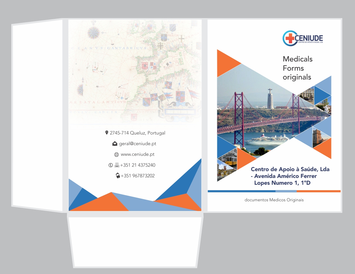Stationery Design by Ramaling Belkote for CENIUDE-CENTRO DE APOIO A SAUDE LDA | Design #6598270