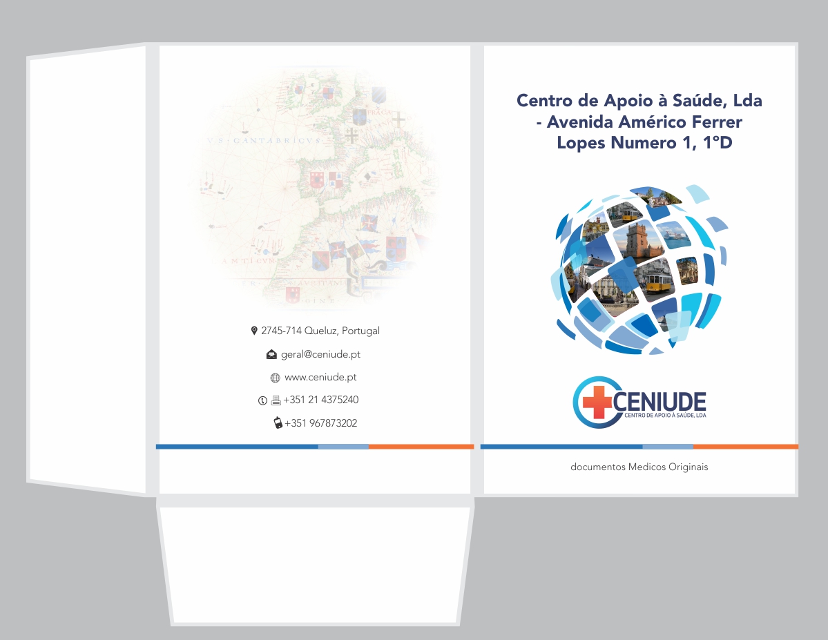 Stationery Design by Ramaling Belkote for CENIUDE-CENTRO DE APOIO A SAUDE LDA | Design #6598375