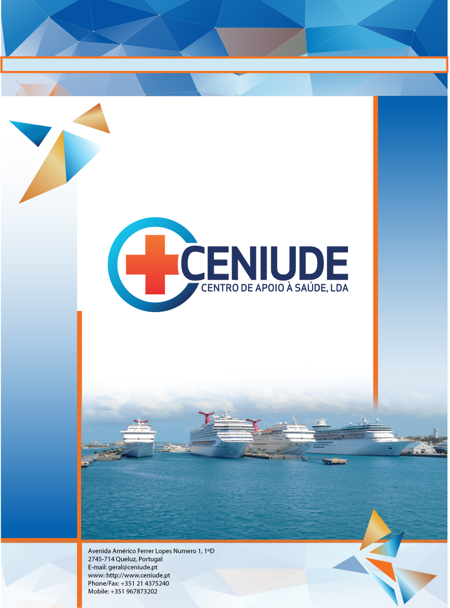 Stationery Design by Art Vision for CENIUDE-CENTRO DE APOIO A SAUDE LDA | Design #6552125