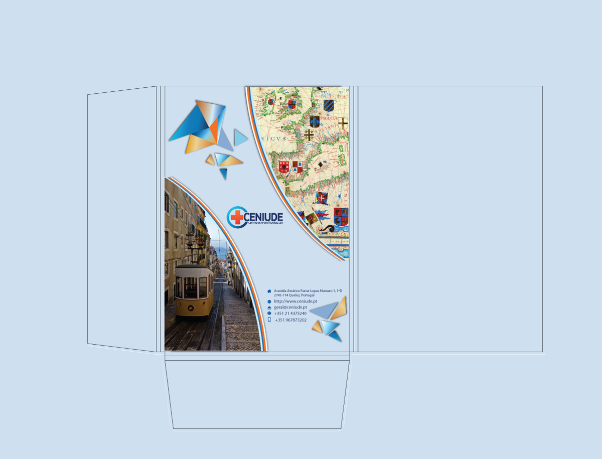 Stationery Design by Art Vision for CENIUDE-CENTRO DE APOIO A SAUDE LDA | Design #6590030
