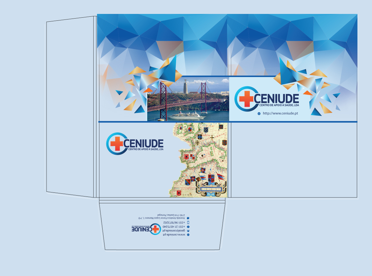 Diseño de Papelería por Art Vision para CENIUDE-CENTRO DE APOIO A SAUDE LDA | Diseño #6602955