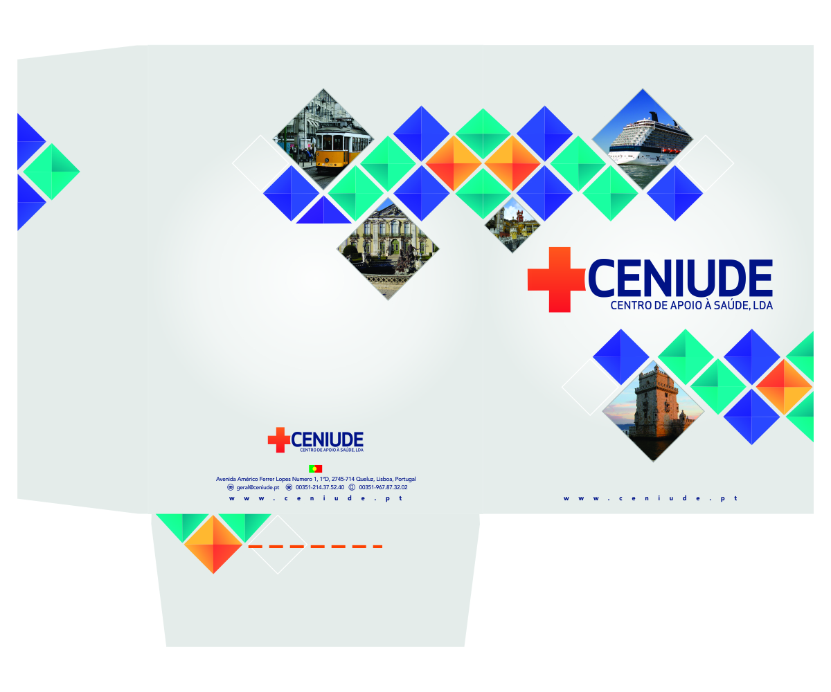 Stationery Design by dferreiraq for CENIUDE-CENTRO DE APOIO A SAUDE LDA | Design #6477058
