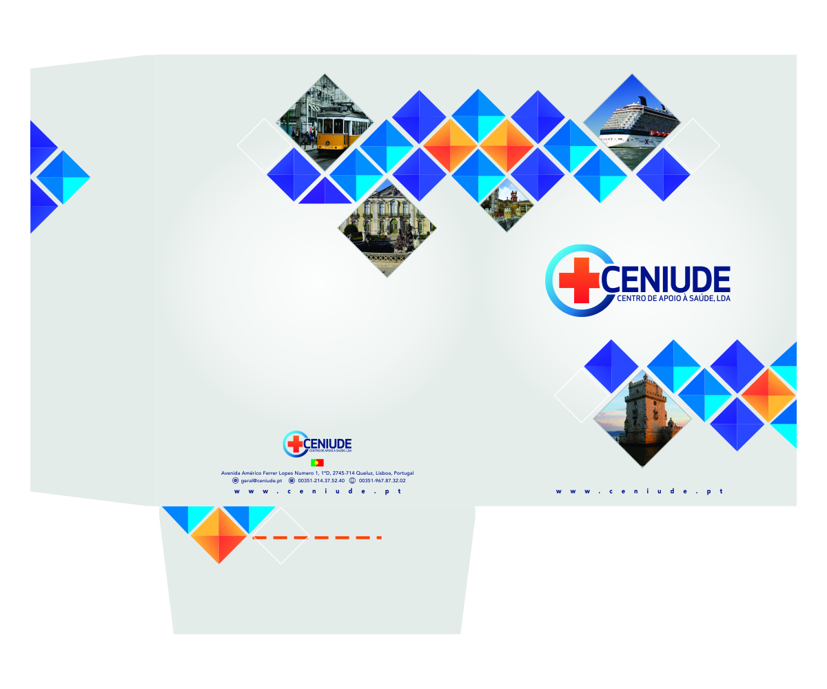 Stationery Design by dferreiraq for CENIUDE-CENTRO DE APOIO A SAUDE LDA | Design #6626353