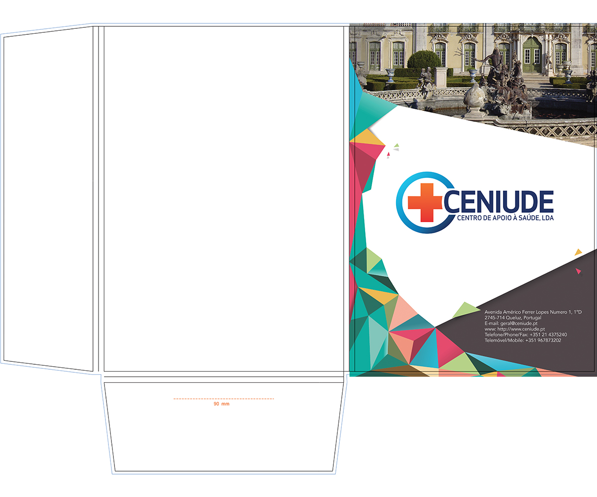 Design de Papeterie par insert name here pour CENIUDE-CENTRO DE APOIO A SAUDE LDA | Design #6585723