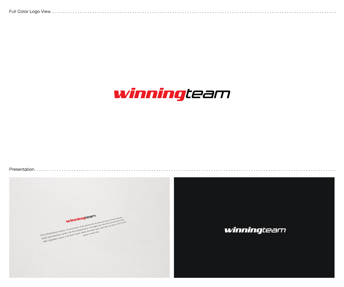 Logo Design by VisualFlava for Winning Team | Design #6515620