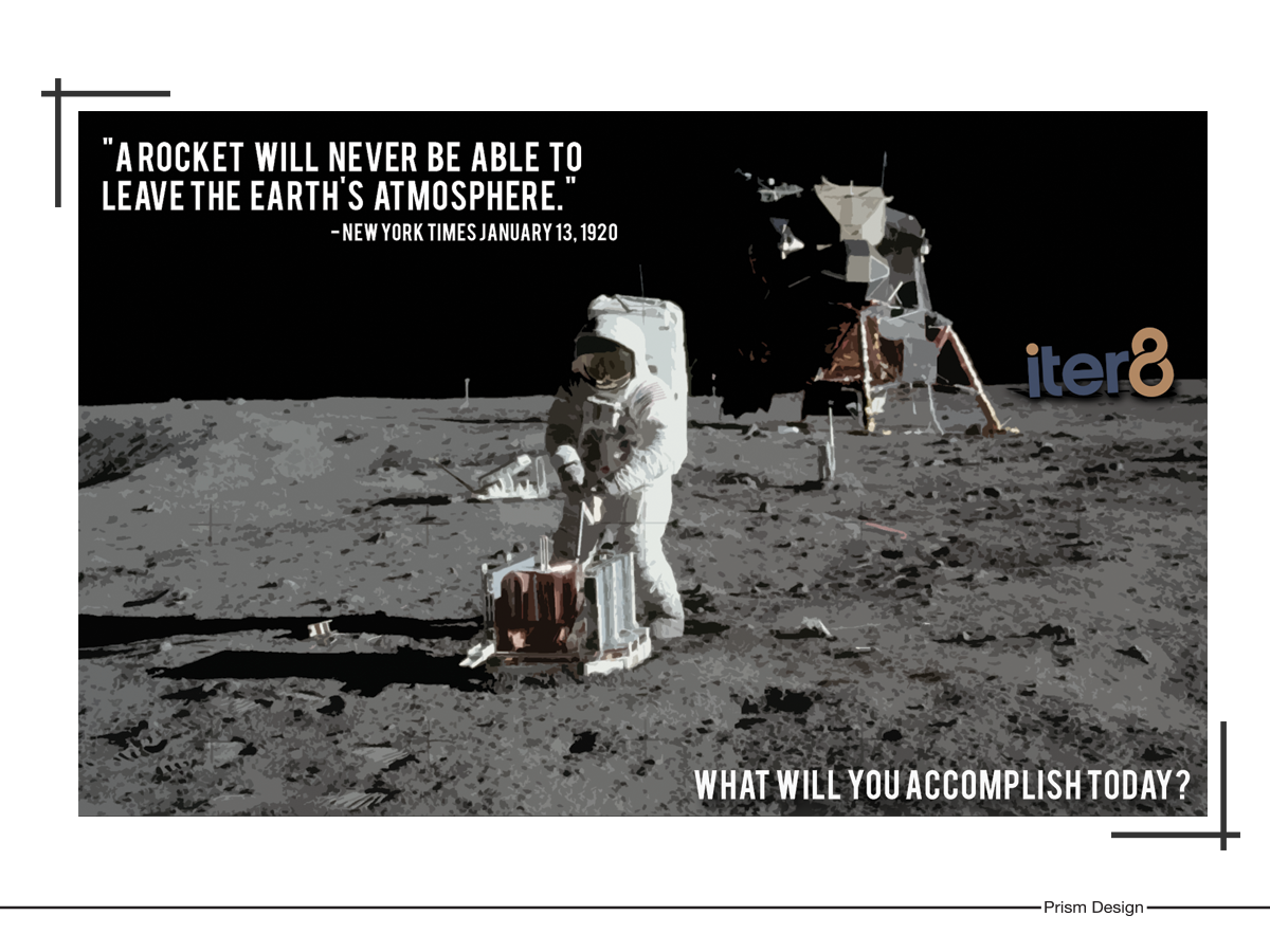 Poster Design by Just a Designer for iter8 | Design #6464487