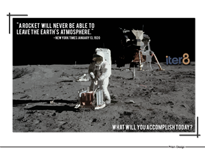 Poster Design by Just a Designer for iter8 | Design #6464487