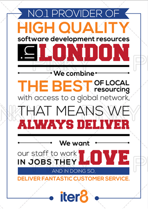 Kick-ass motivational company vision poster | Poster-Design von Pinky 